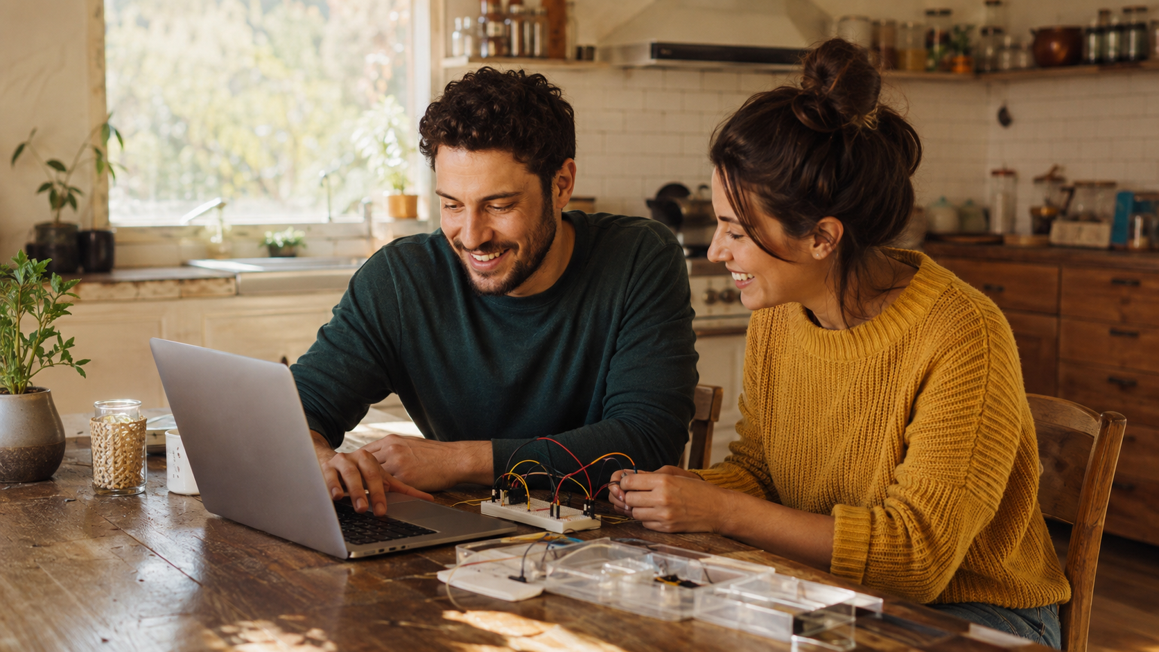 AI & Technology shared in an everyday human moment