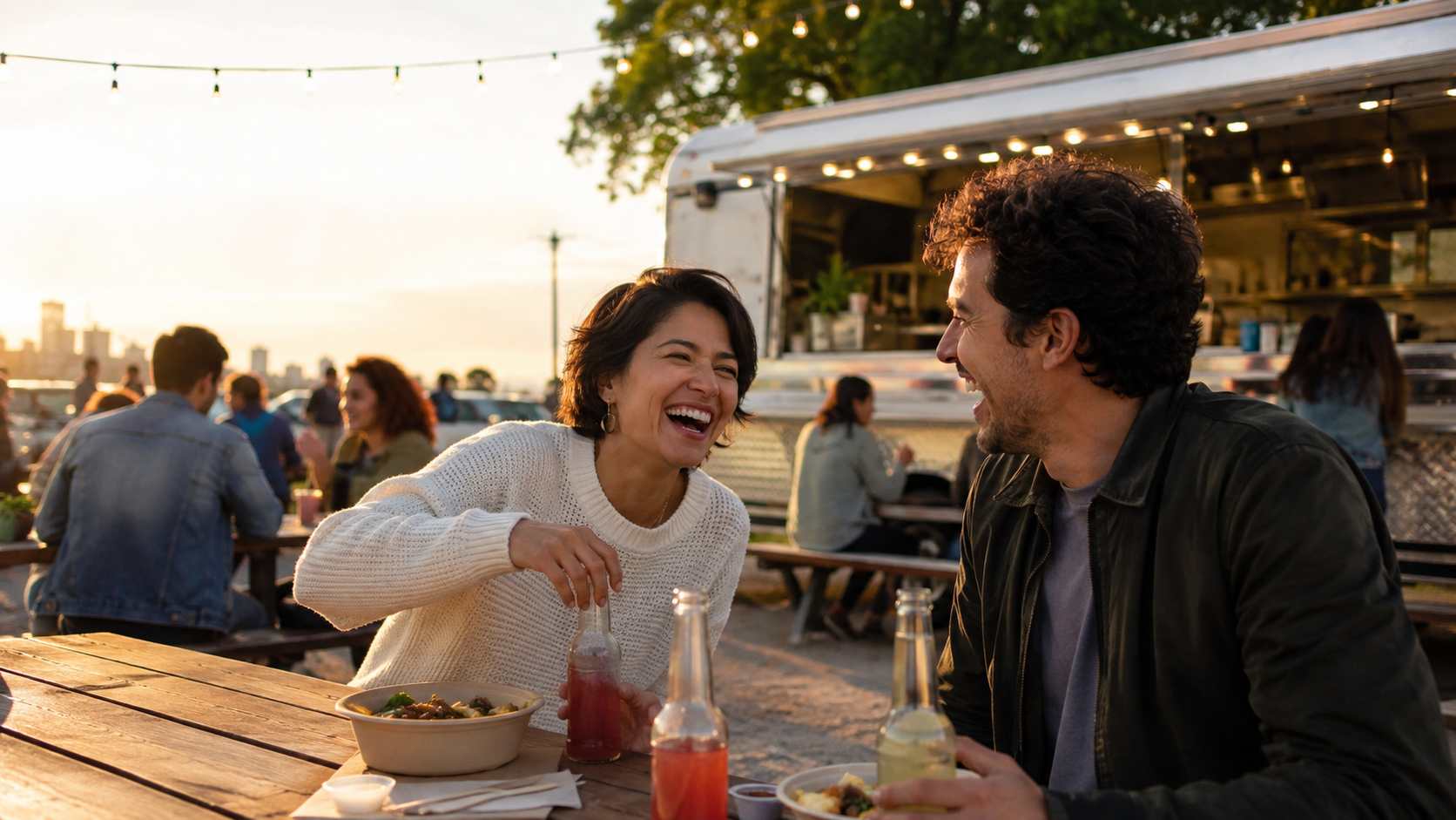 Casual Dating shared in an everyday human moment