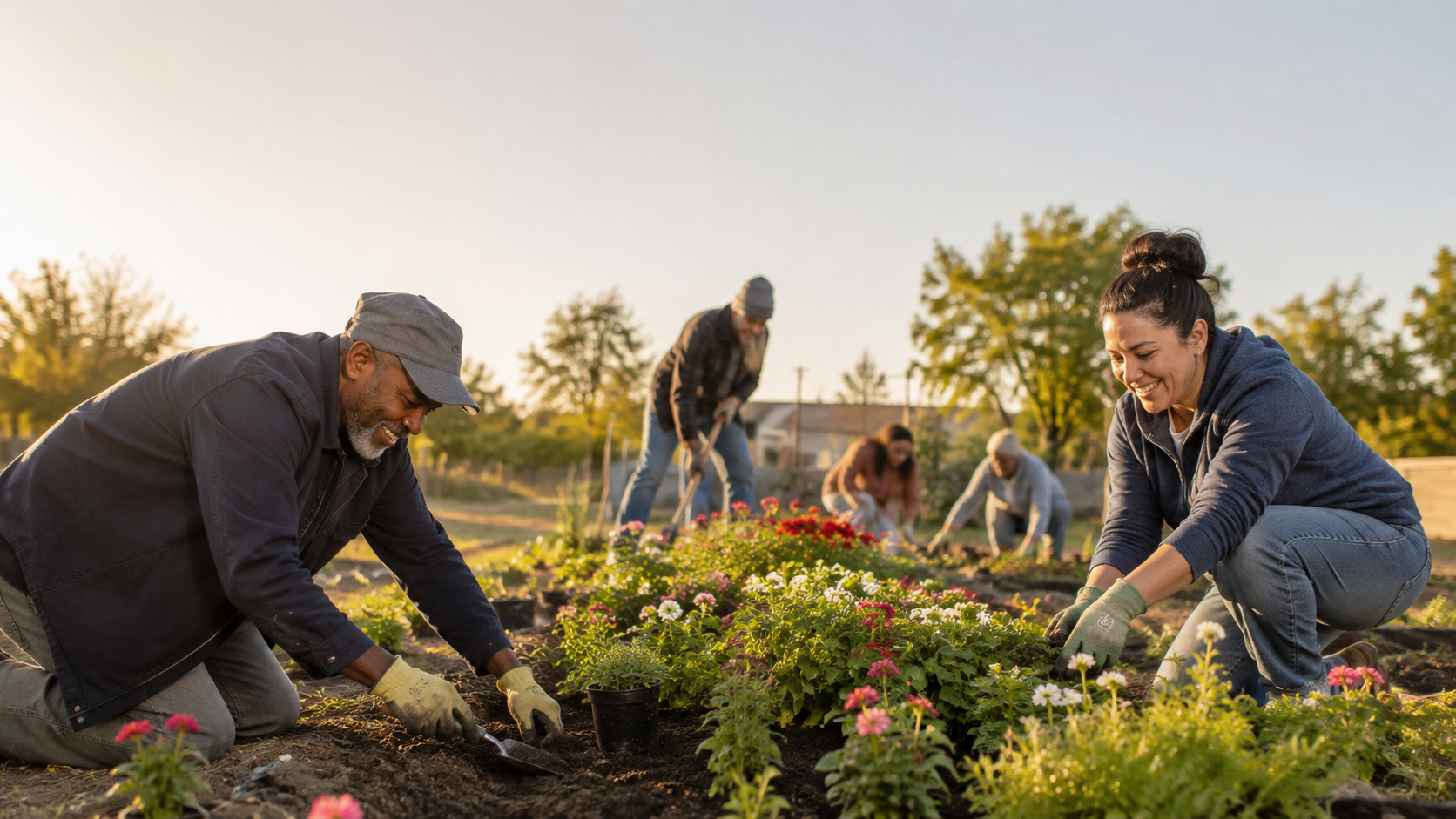 Community Activities shared in an everyday human moment
