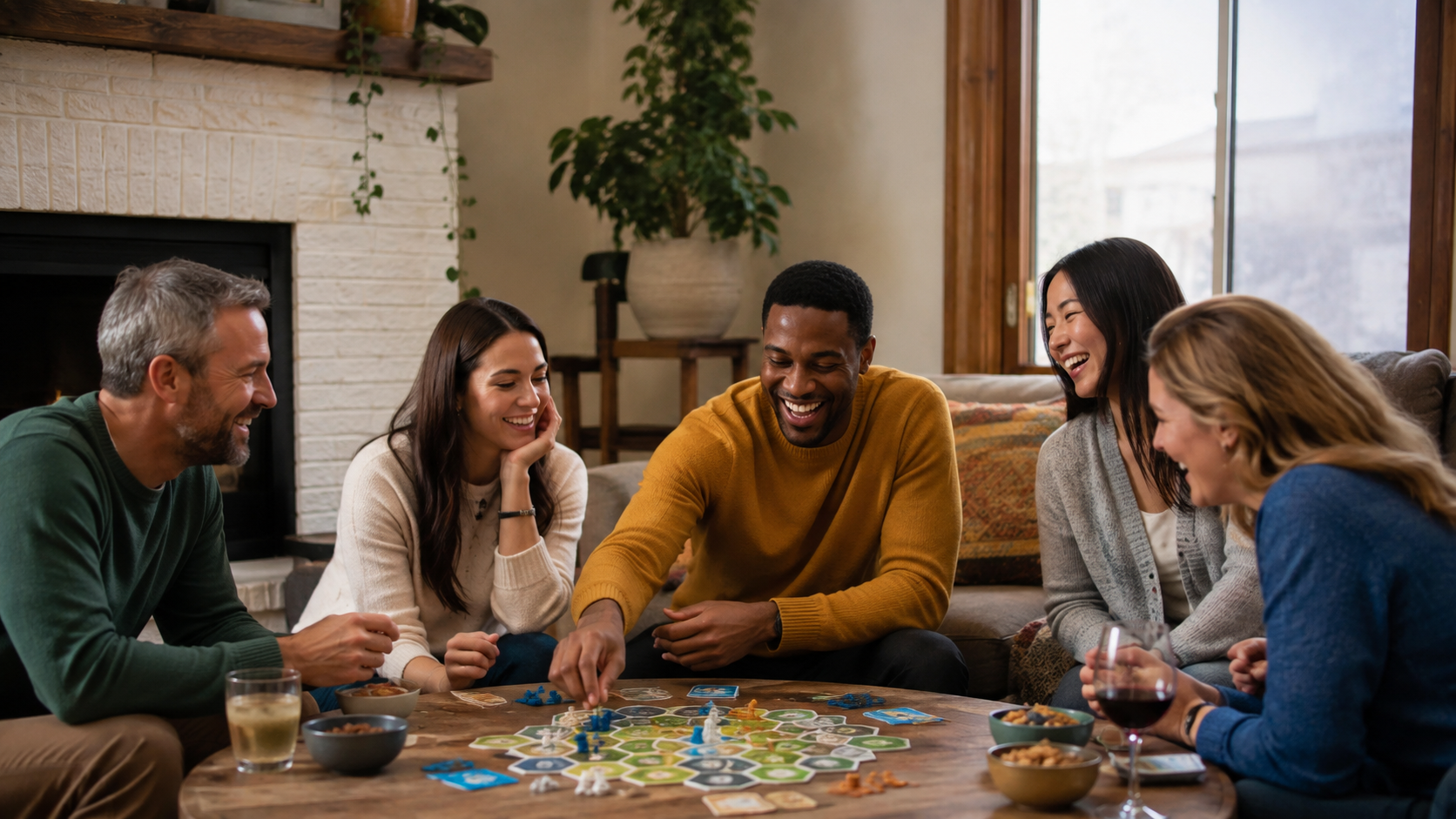 Gaming shared in an everyday human moment