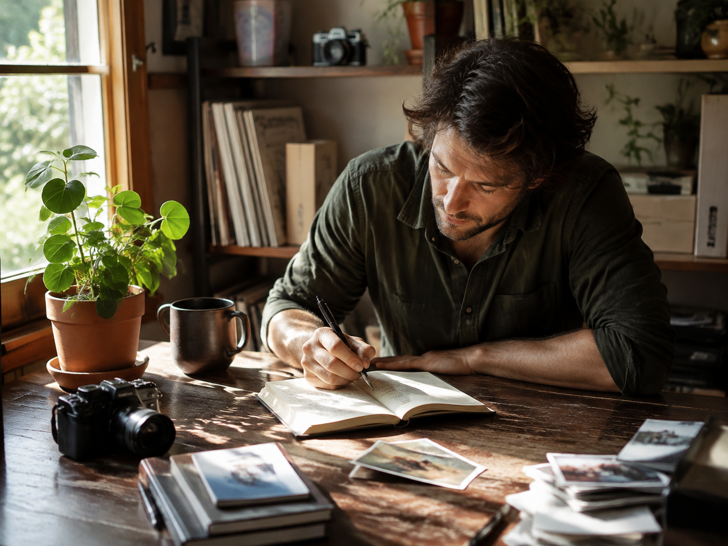 Make A Profile That Feels Like You in a natural everyday moment