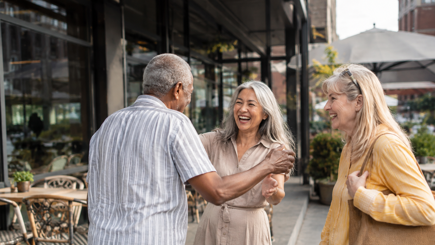 Senior Dating shared in an everyday human moment